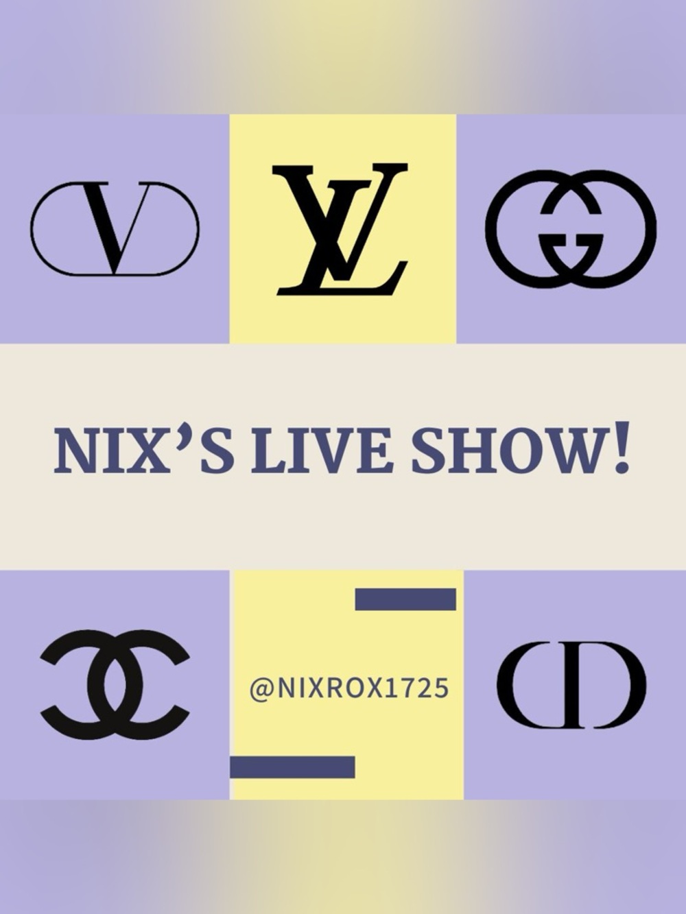 LIKE TO BE NOTIFIED WHEN I GO LIVE!!!